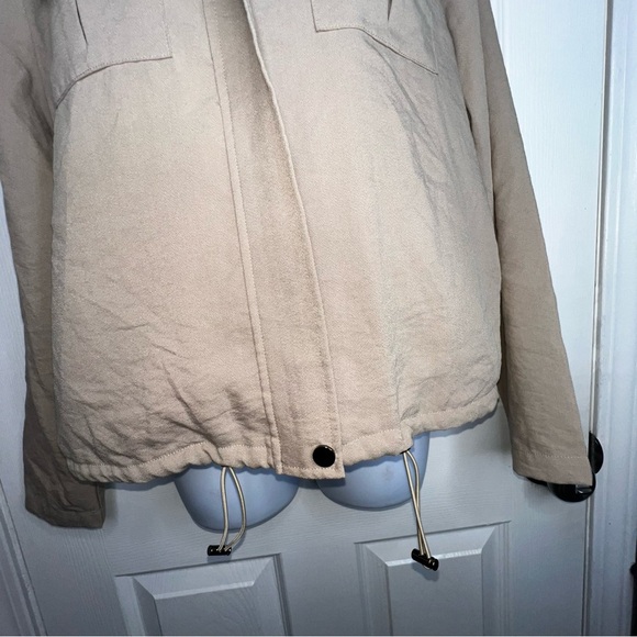 NWT Sage The Label Women’s Medium Nothing But Everything Taupe Jacket M Blazer - Picture 8 of 16